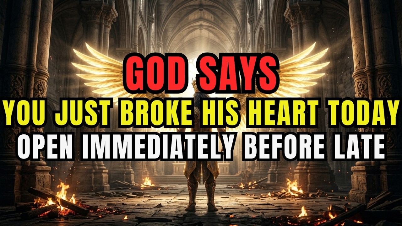 🔴Chosen One: Only 11 Minutes Left - God Says I Never Thought You Would Do This. You Broke My Heart…