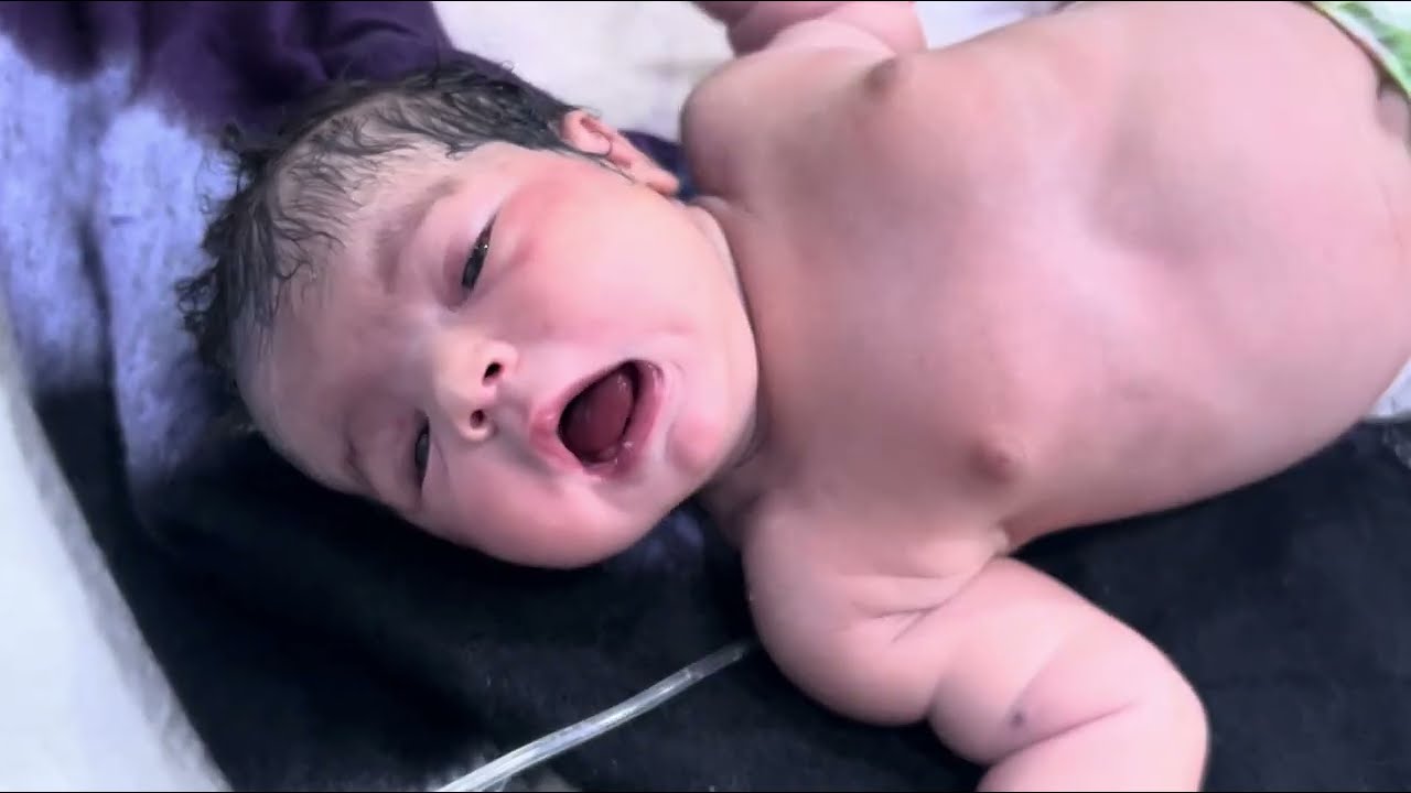 Newborn Baby in Good Condition Feeding Well Healthy NICU Progress Update