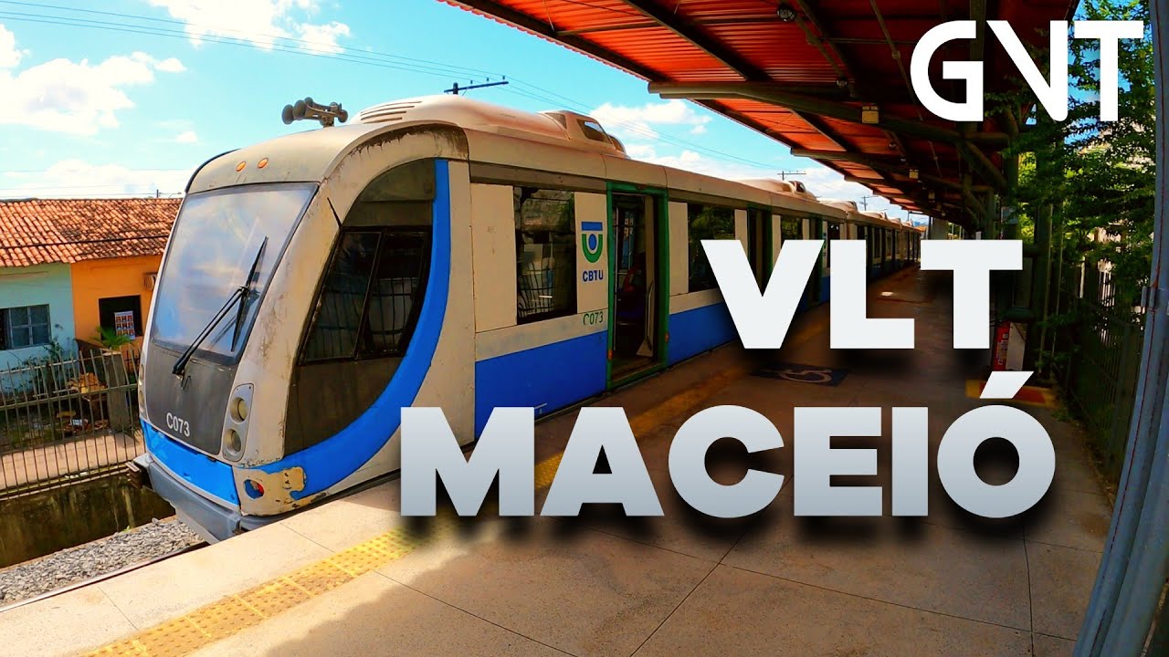 VLT Maceió - ALAGOAS | Um passeio da Estação Jaraguá até Bom Parto passando pelo Centro e Mercado