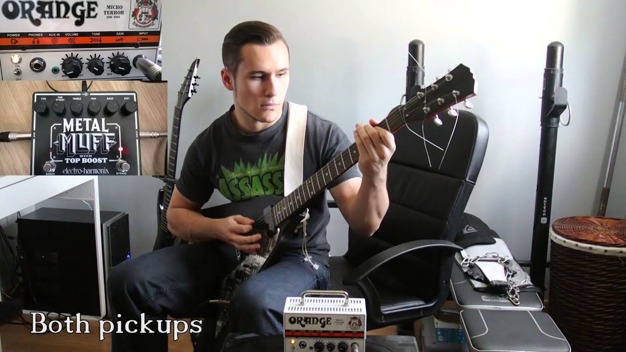 Testing the plywood Flying V