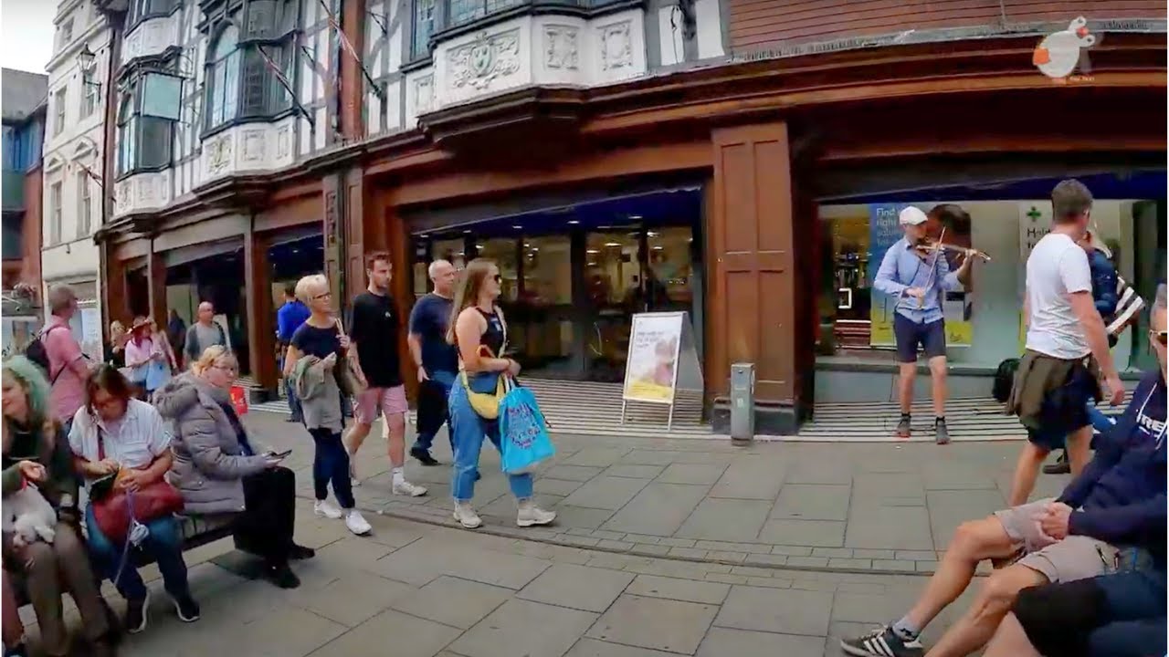SHREWSBURY Town Centre Walking Tour