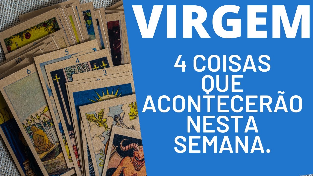 VIRGEM♍| 4 REVELA&Ccedil;&Otilde;ES PARA ESTA SEMANA! (HOR&Oacute;SCOPO/TAROT).