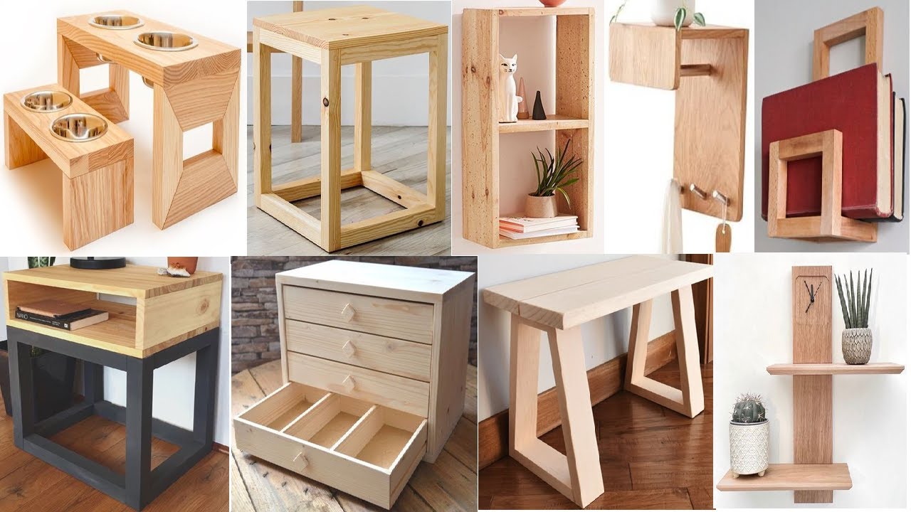Easy & Affordable Pine Wood Projects ideas for Your Modern Home décor and making money