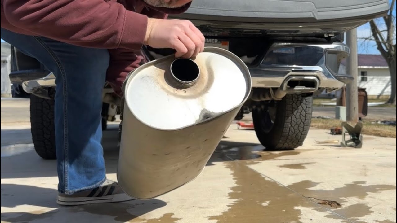 2024 Silverado 5.3L MBRP muffler delete!  Letter rip tater chip