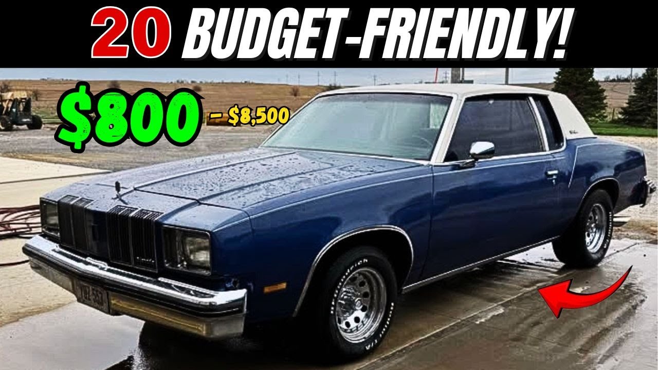 20 Classic Cars for $800 to $8,500!