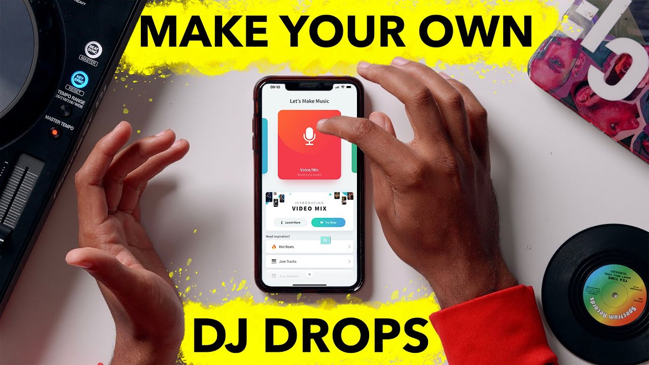 Как бесплатно сделать DJ Drops на телефоне! — ​​Пошаговое руководство