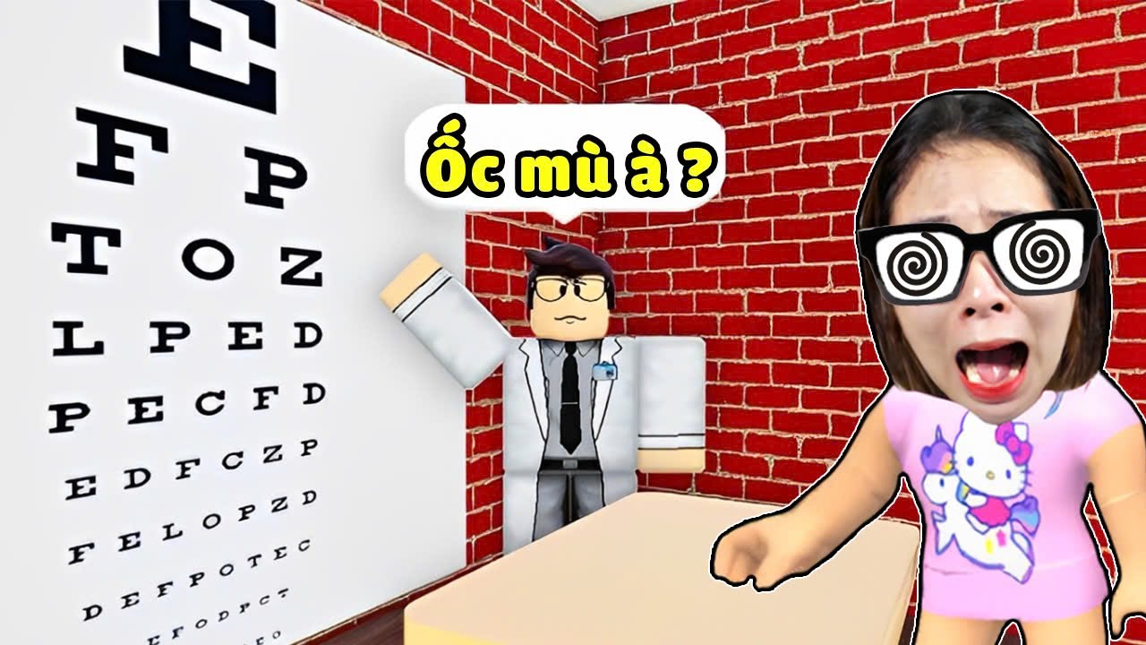 ỐC TV Thử Độ Tinh Mắt Xem C&oacute; Bị Cận Nặng Kh&ocirc;ng...