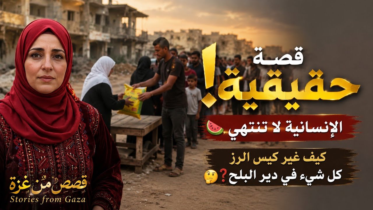  كيف غير كيس رز 🍚  كل شيء امبارح في دير البلح ❗️🍉