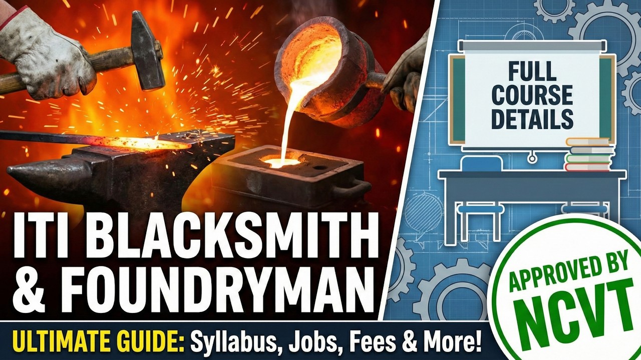 The Ultimate Guide to ITI Blacksmith & Foundryman: Syllabus, Jobs & More!