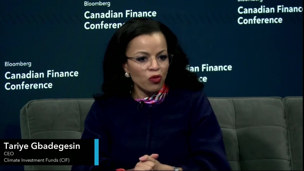 CIF CEO Gbadegesin on Climate Investing Strategies