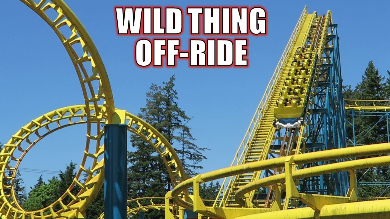 Wild Thing Off-Ride Footage, Wild Waves Arrow Looping Coaster | Non-Copyright