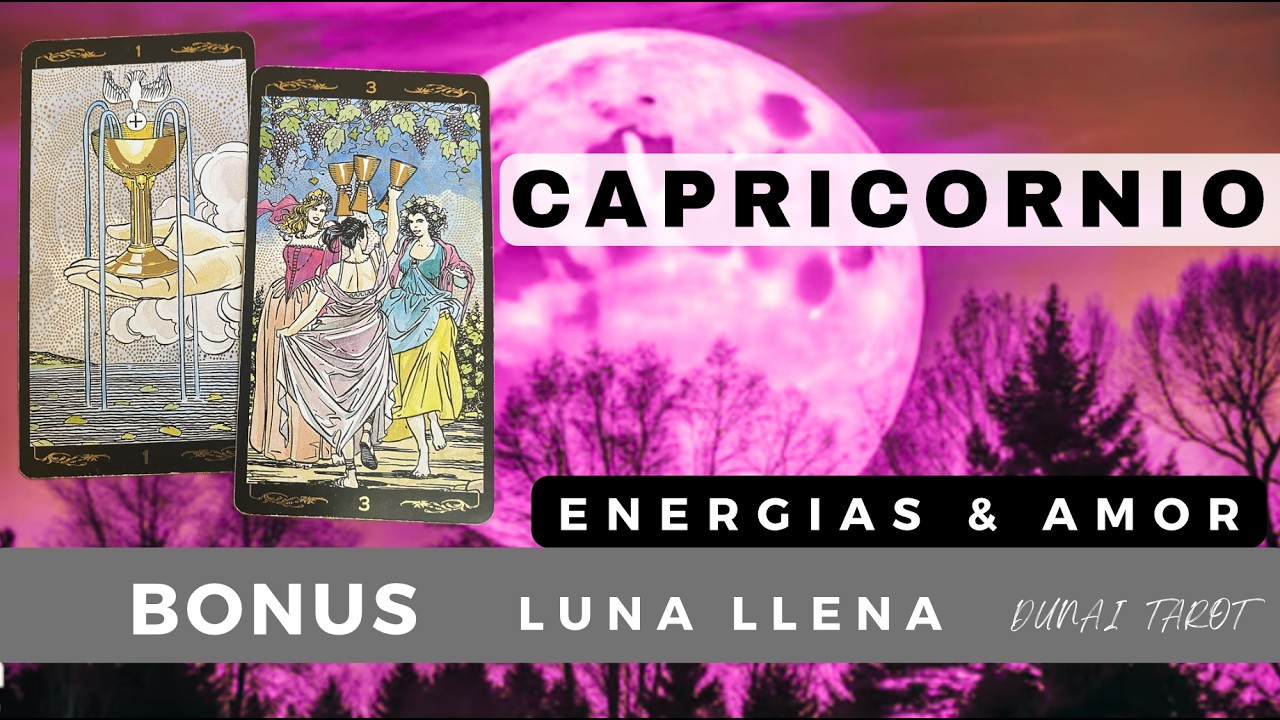 🩷CAPRICORNIO♑️Te piensa mucho Desear&aacute;❤️⏳hacer PLANES contigo luego de una pausa HOROSCOPO CAPRI AMOR