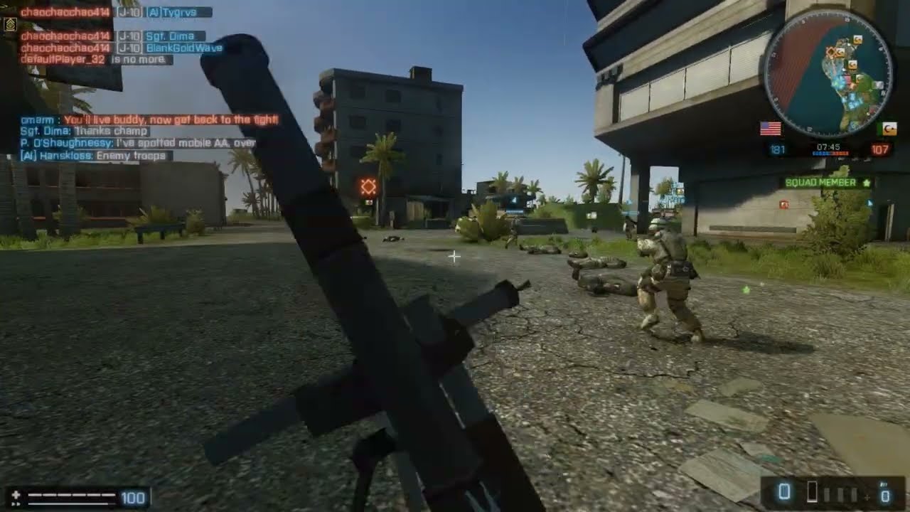 BATTLEFIELD 2 Mod DZB2 PVP Island Gameplay