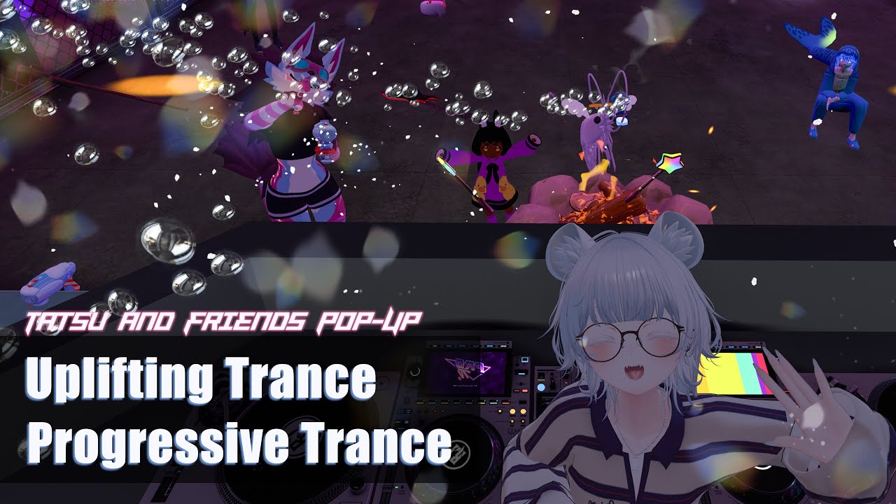20260110 Tatsu & Friends Pop-Up Mix in VRChat