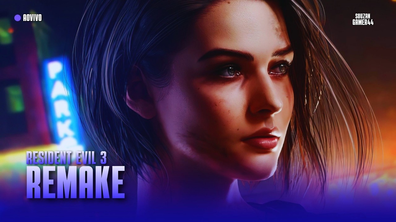 O TERROR EM RACCOON CITY COMEÇOU — RE3 REMAKE!! 🔥🌆 | #Rumo600Inscritos | AOVIVO