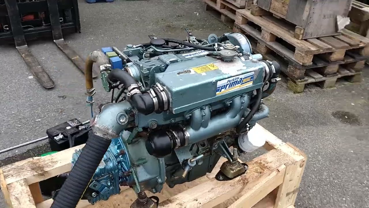 Perkins Prima M50 50hp Marine Diesel Engine 131025