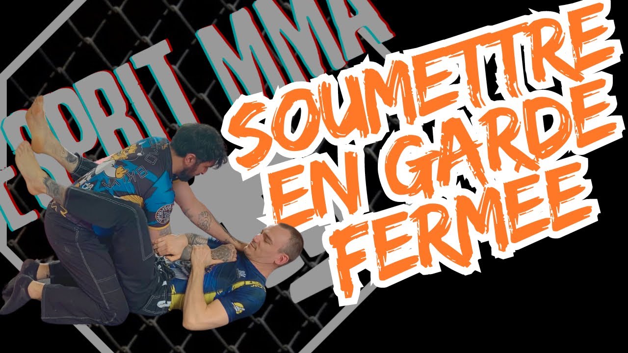 Comment soumettre en garde fermée, technique mma / jjb débutant