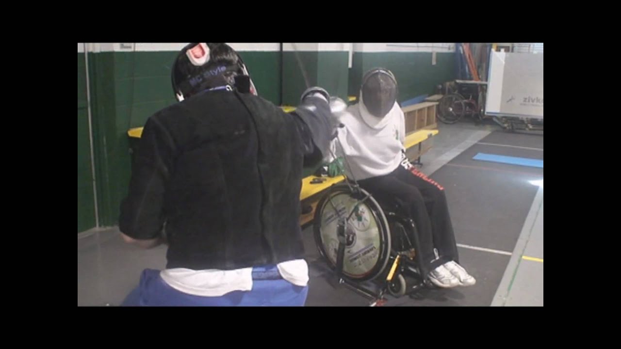 Fencing NJFA Tariq and coach Mickey funny lesson.wmv