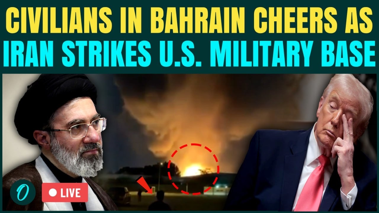 Iran ATTACKS U.S Base In Bahrain LIVE: Resident Seen CHEERING As Iran Hit Fifth Fleet HQ