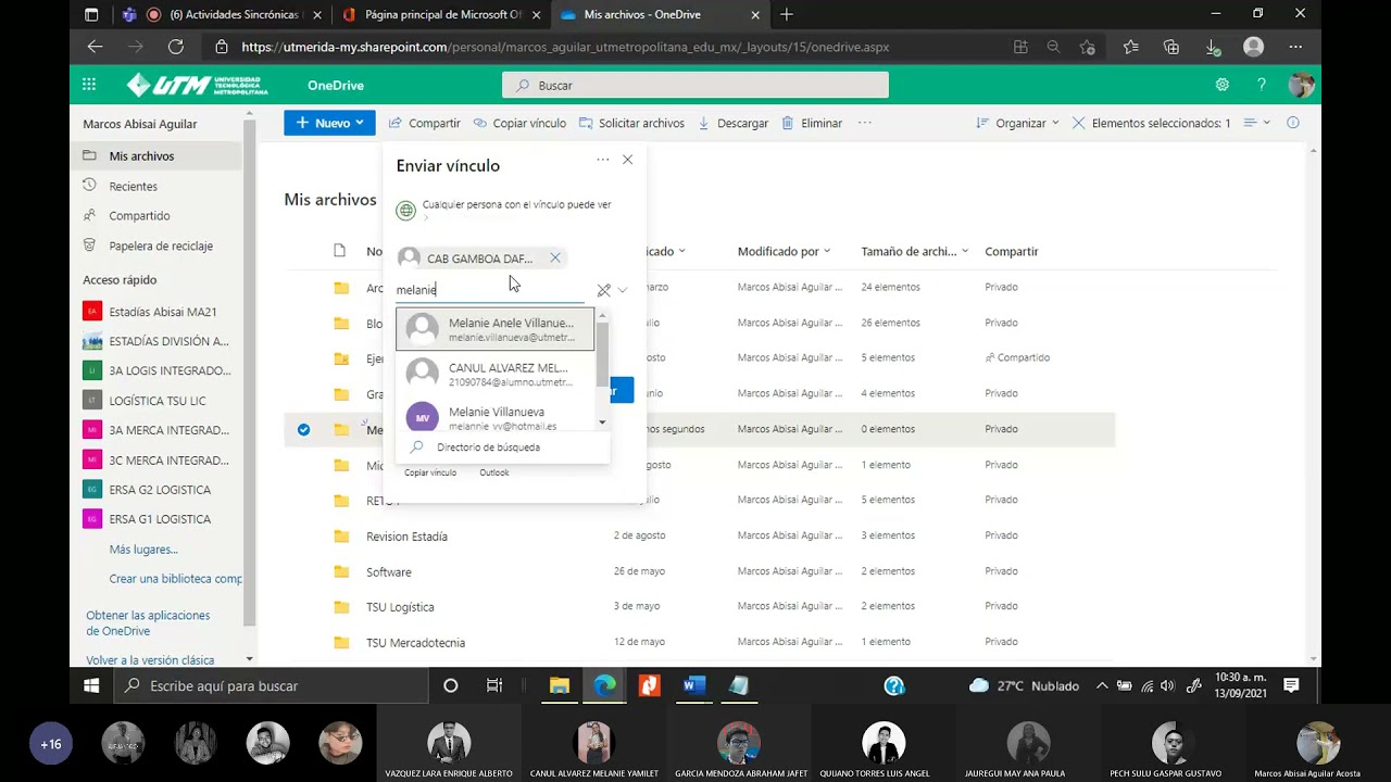 Trabajando con OneDrive Institucional