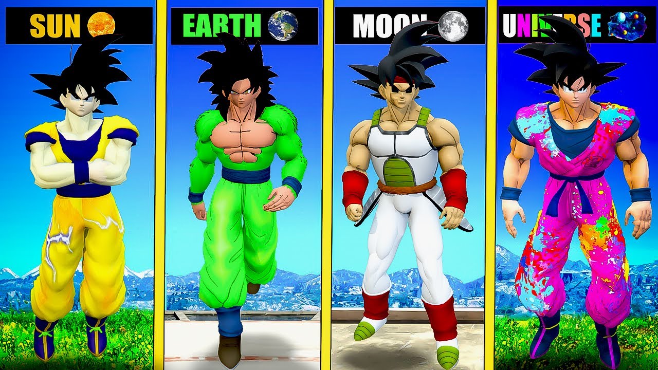 GTA 5: Обновление до UNIVERSE GOKU в GTA 5!