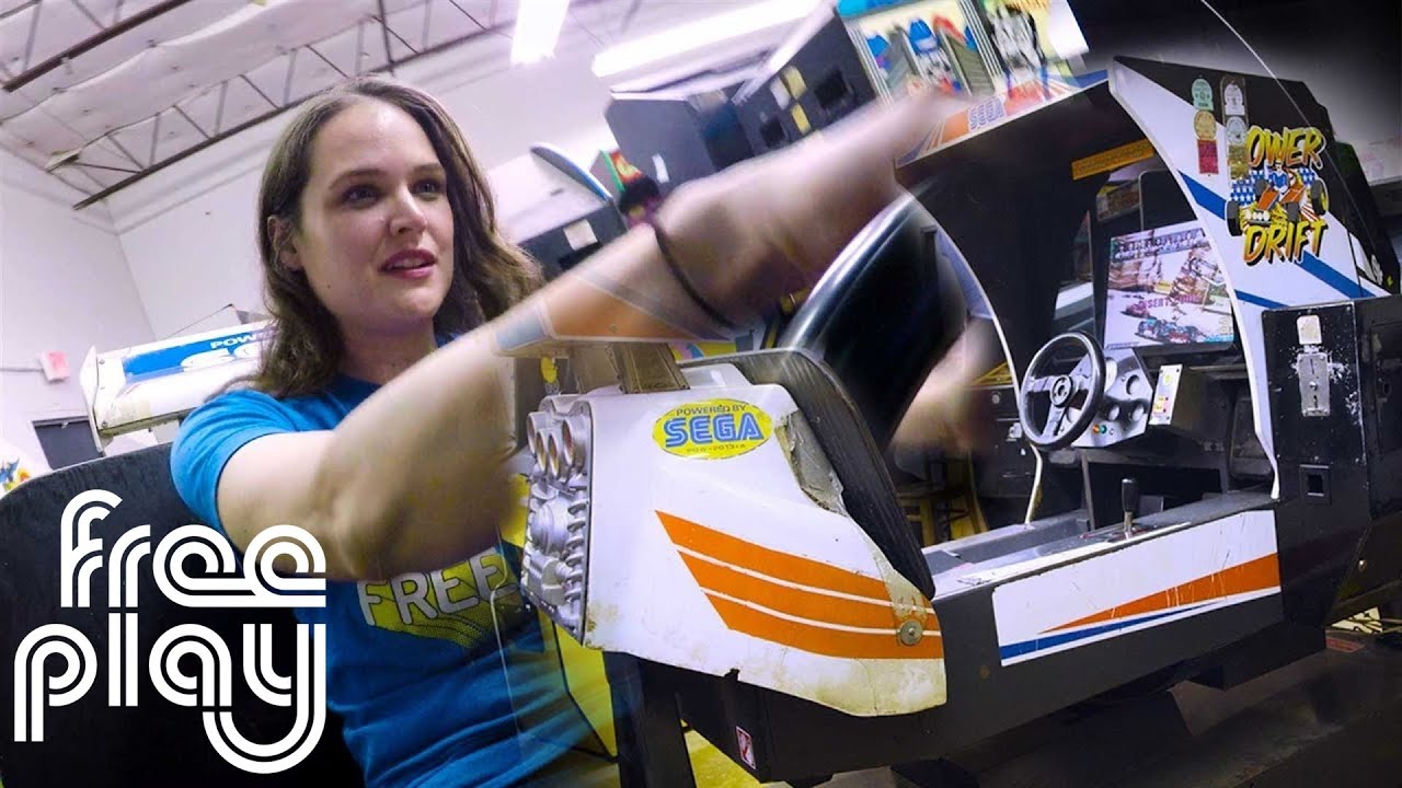 RARE Full-Motion Retro Arcade Game! | Power Drift