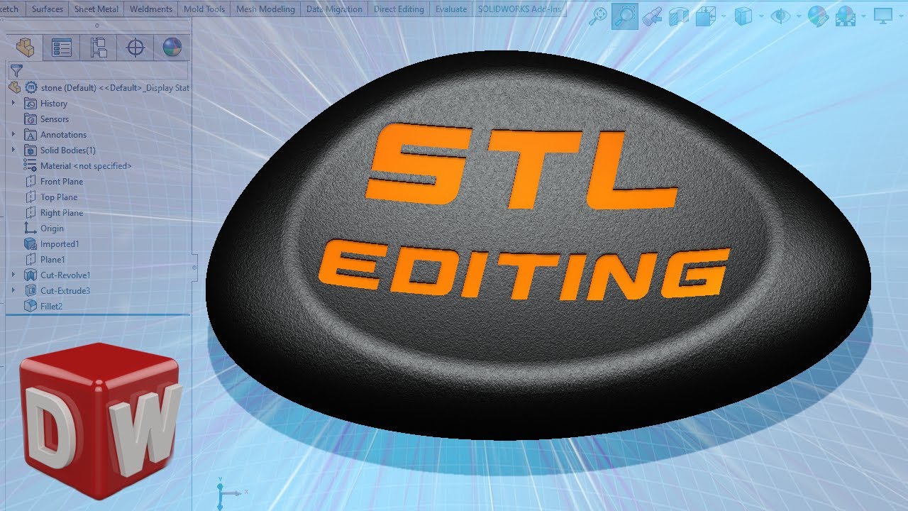 5 способов импорта файлов STL в SOLIDWORKS — лучшие практики