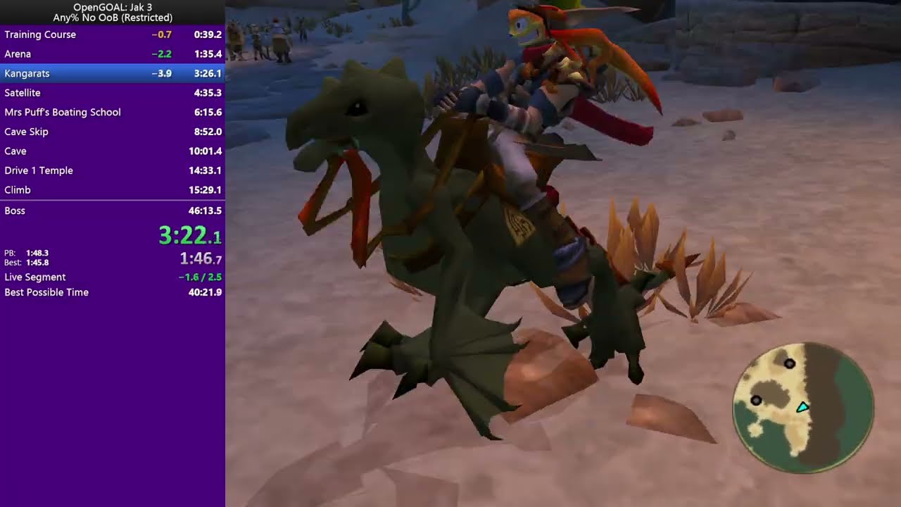 OpenGOAL Jak 3 - Any% No OoB (Restricted) 43:19
