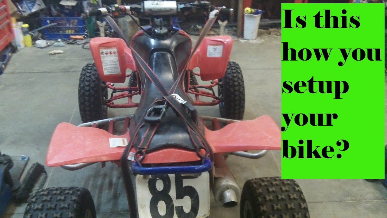How to setup your atv suspension
