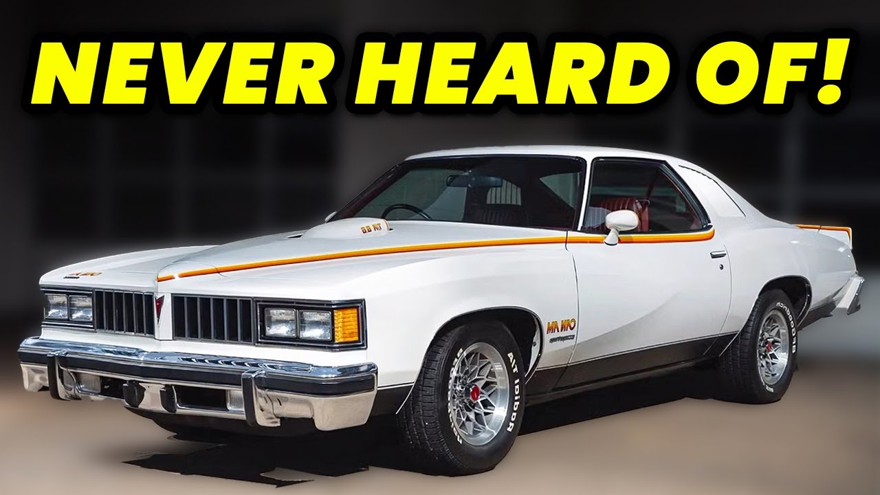 15 WEIRD GM Muscle Cars You've NEVER Heard Of!