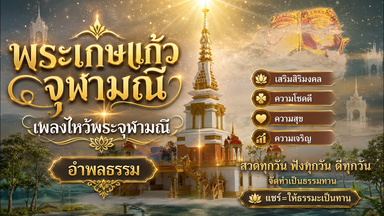 พระเกษแก้วจุฬามณี เพลงไหว้พระจุฬามณี