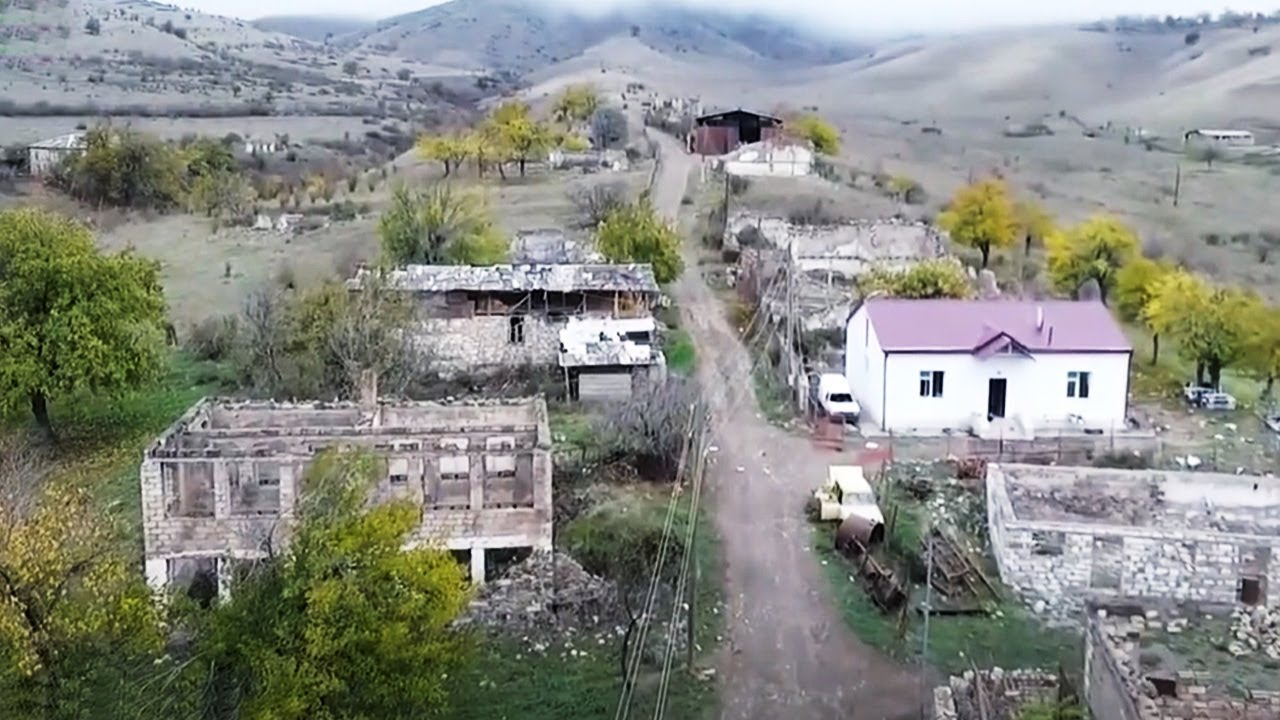 Посёлок Гадрут и село Туг — кадры с дрона (Ходжавенд, 2020 г.)