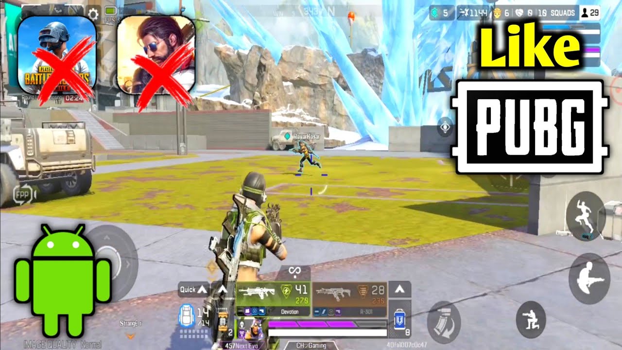 New Best Battle Royale Game Like PUBG For Android 2022 | Apex Legends Mobile Gameplay&Review Android