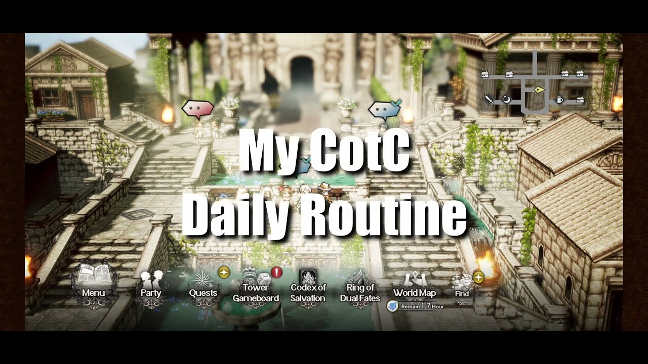 Octopath Traveler CotC: Guide to Daily Quests & Recommended Daily Routine