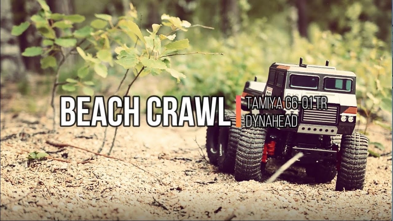 Skansman RC - Tamiya Dynahead - Beach crawl