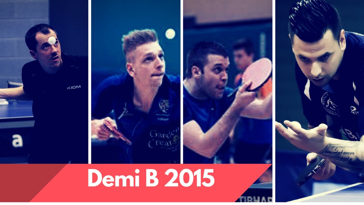 BLONDEAU Christian B0 - JUNIUS Jonathan B0 1/2 Championnat de Belgique B 2015