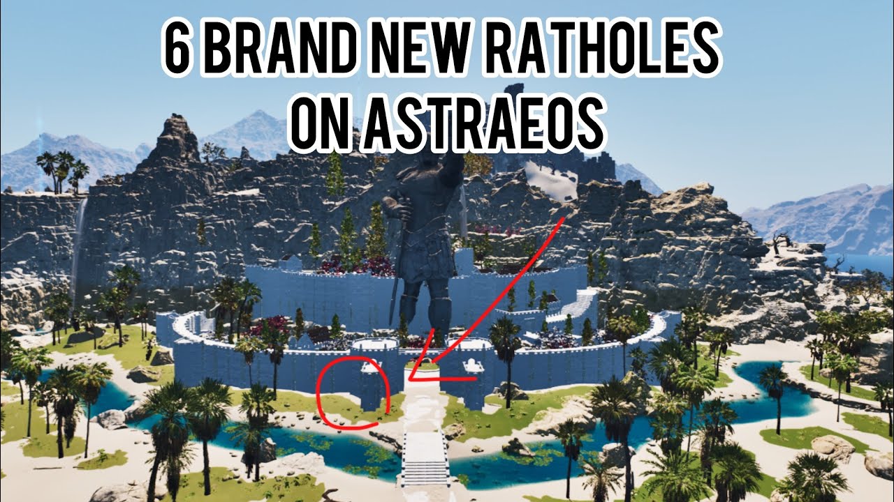 6 OP NEW RATHOLES ON ASTRAEOS PYRANTHOS: ARK SURVIVAL ASCENDED