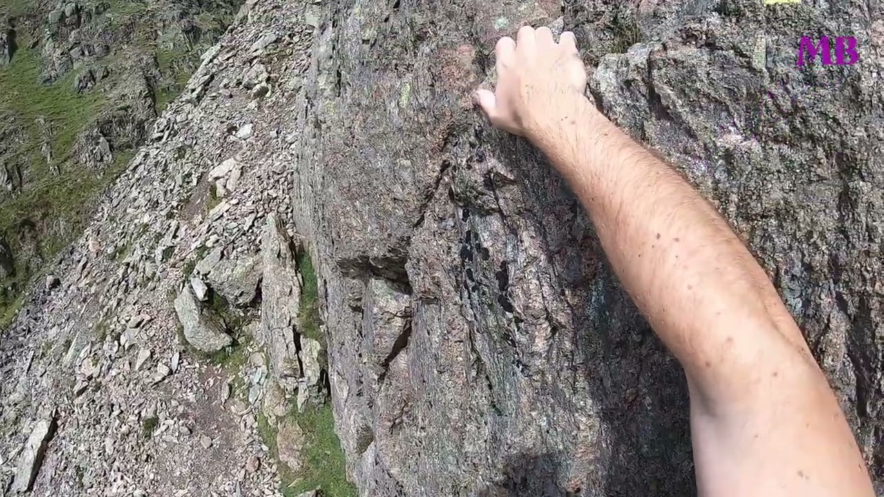 White Ghyll Slabs Route 1  S 4a P1