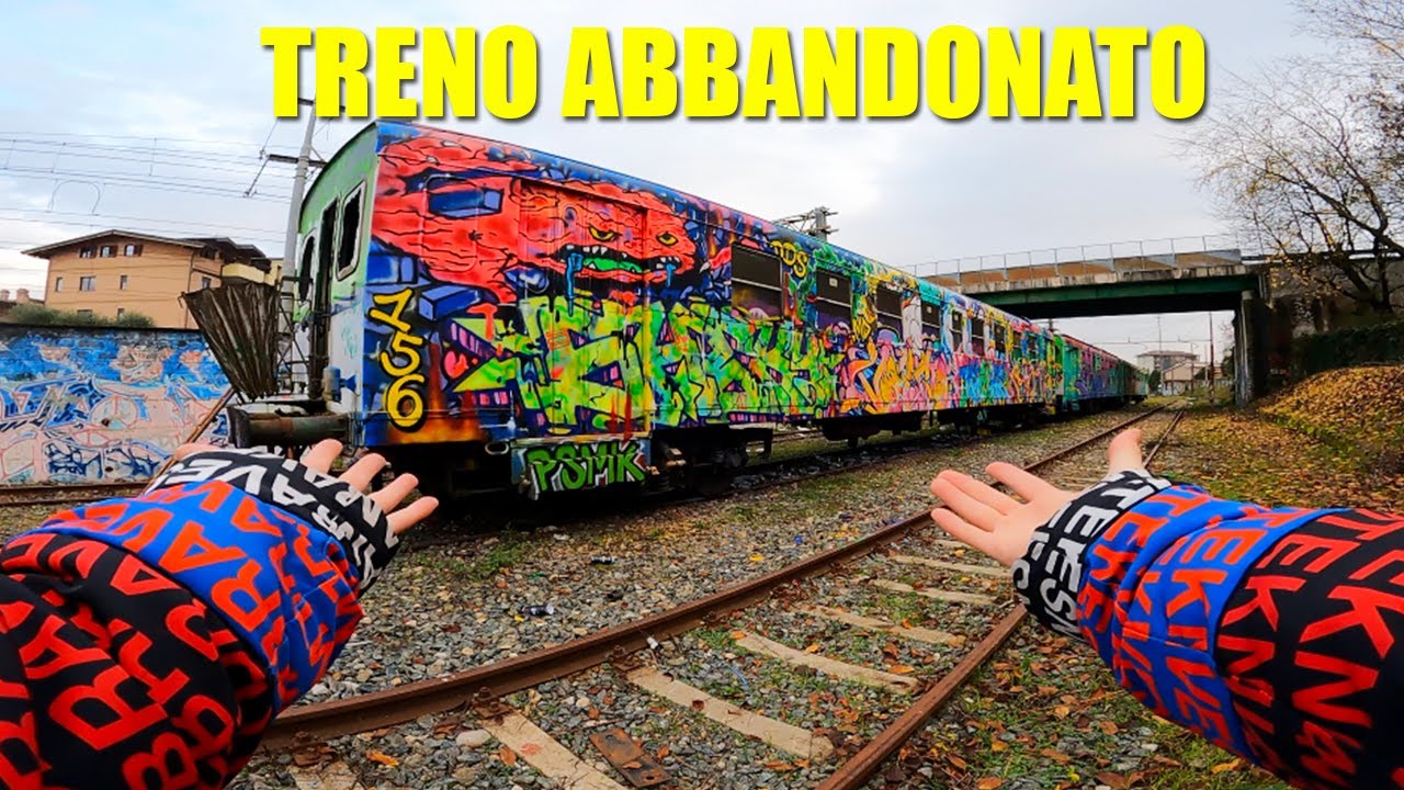 ESPLORAZIONE DI UN INTERO TRENO ABBANDONATO - ASCOLTATE LE PAROLE DI QUESTO AVVOCATO!