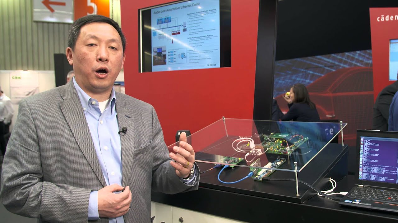 Audio Streaming over Automotive Ethernet Demo using Cadence Tensilica IP