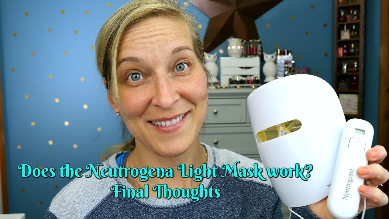 Neutrogena Light Therapy Mask ~ Final Thoughts ~ Does it really work?