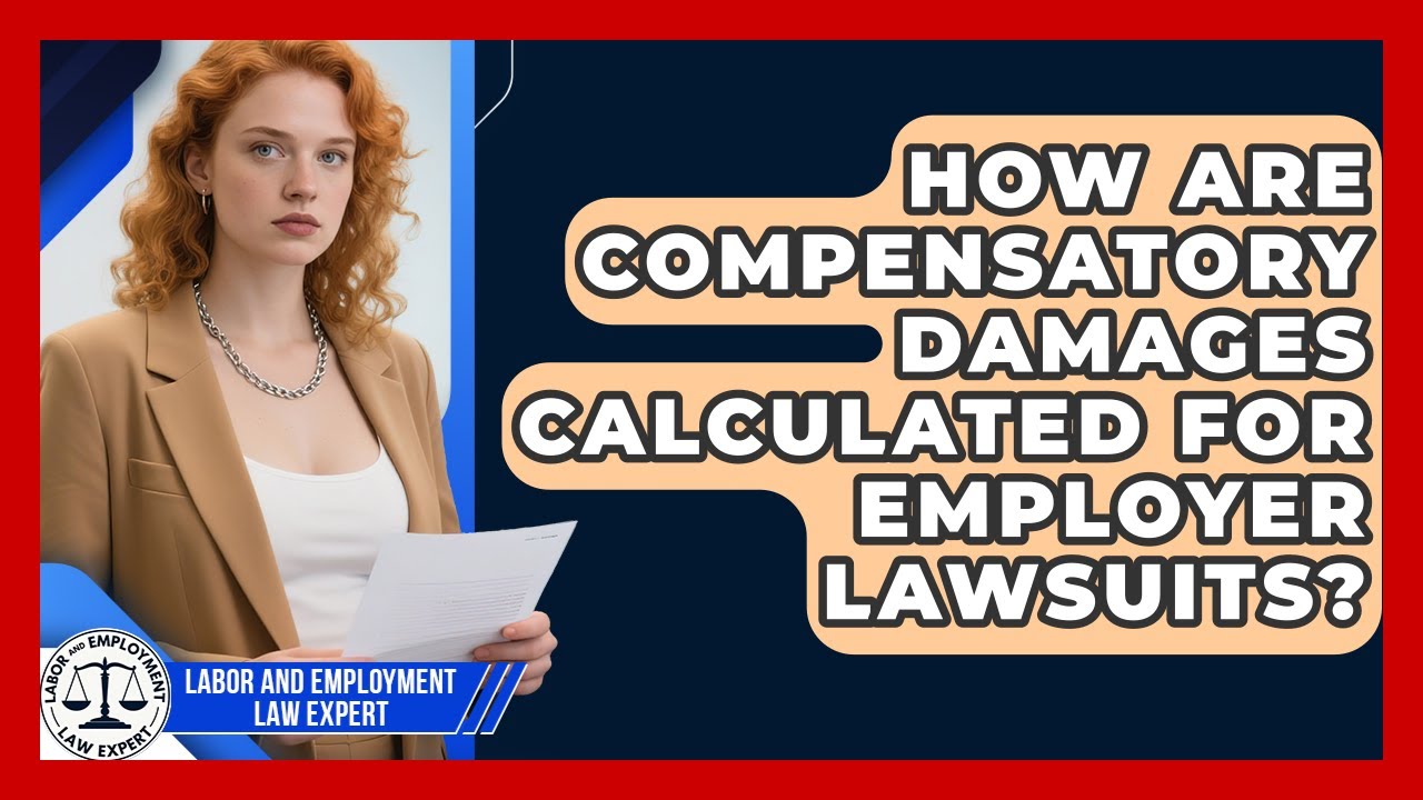How Are Compensatory Damages Calculated For Employer Lawsuits? - Labor and Employment Law Expert