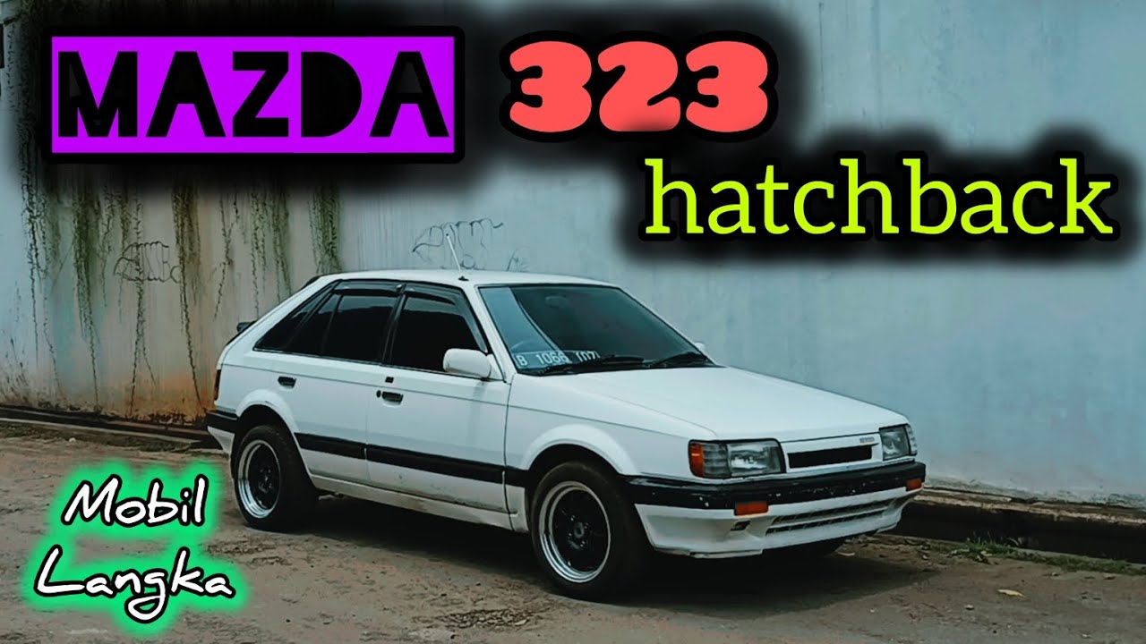 mazda 323 hatchback di lapak mobil tua cawang wa082177733133
