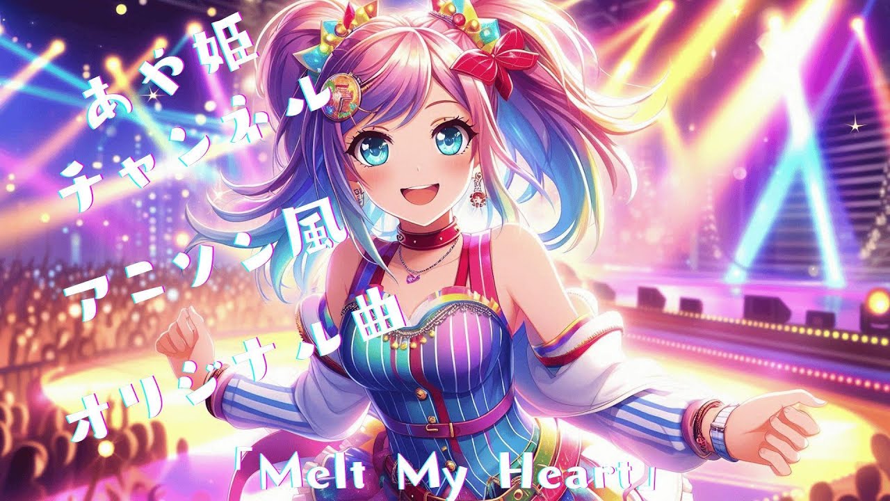 [アニソン風ポップ曲]「Melt My Heart」