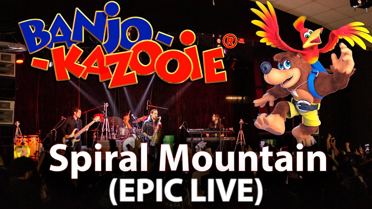 Spiral Mountain - Banjo Kazooie / Smash Bros. Ultimate (Live At Ñoñoparty 3) // Jazztick