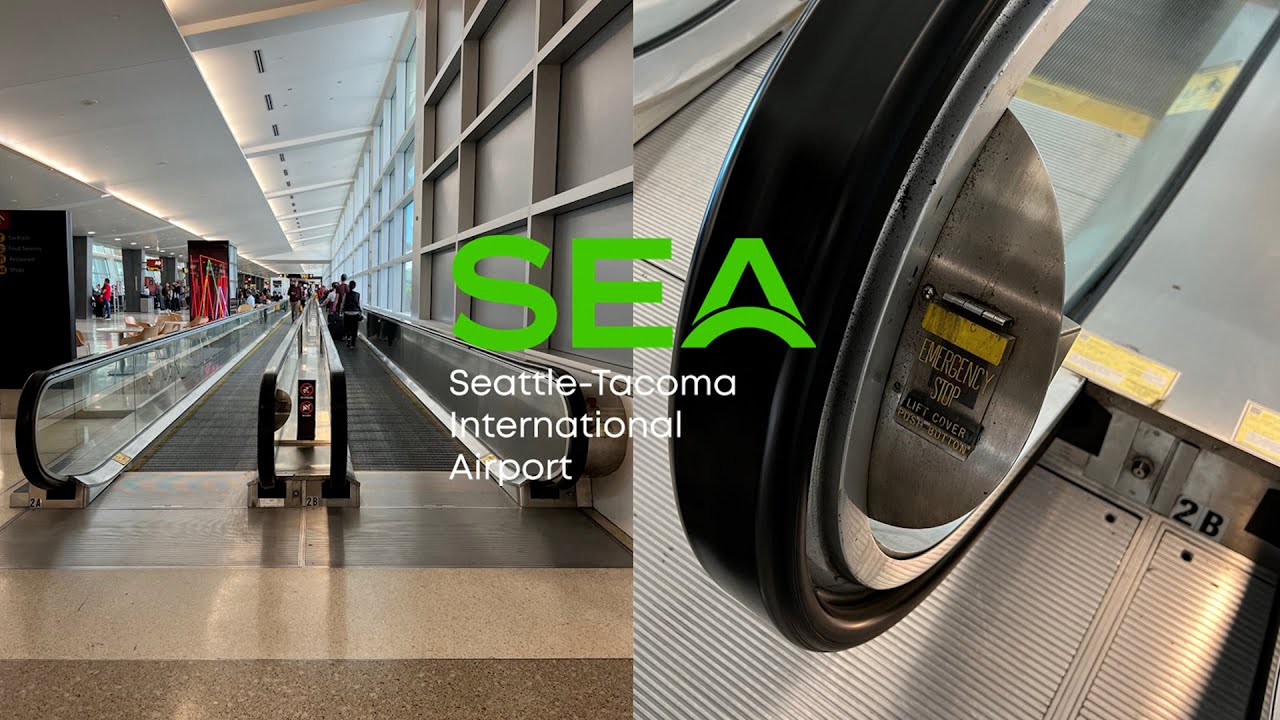 2 Sets of KONE Moving Walkways - SEATAC International Airport - Seattle, WA
