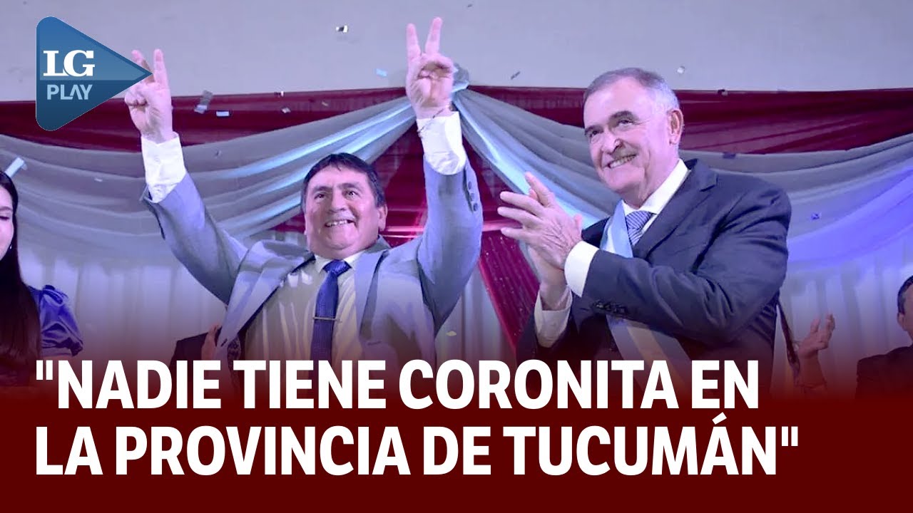 Conferencia de prensa en Casa de Gobierno: Jaldo dijo que sacará a todas las mafias de Alberdi