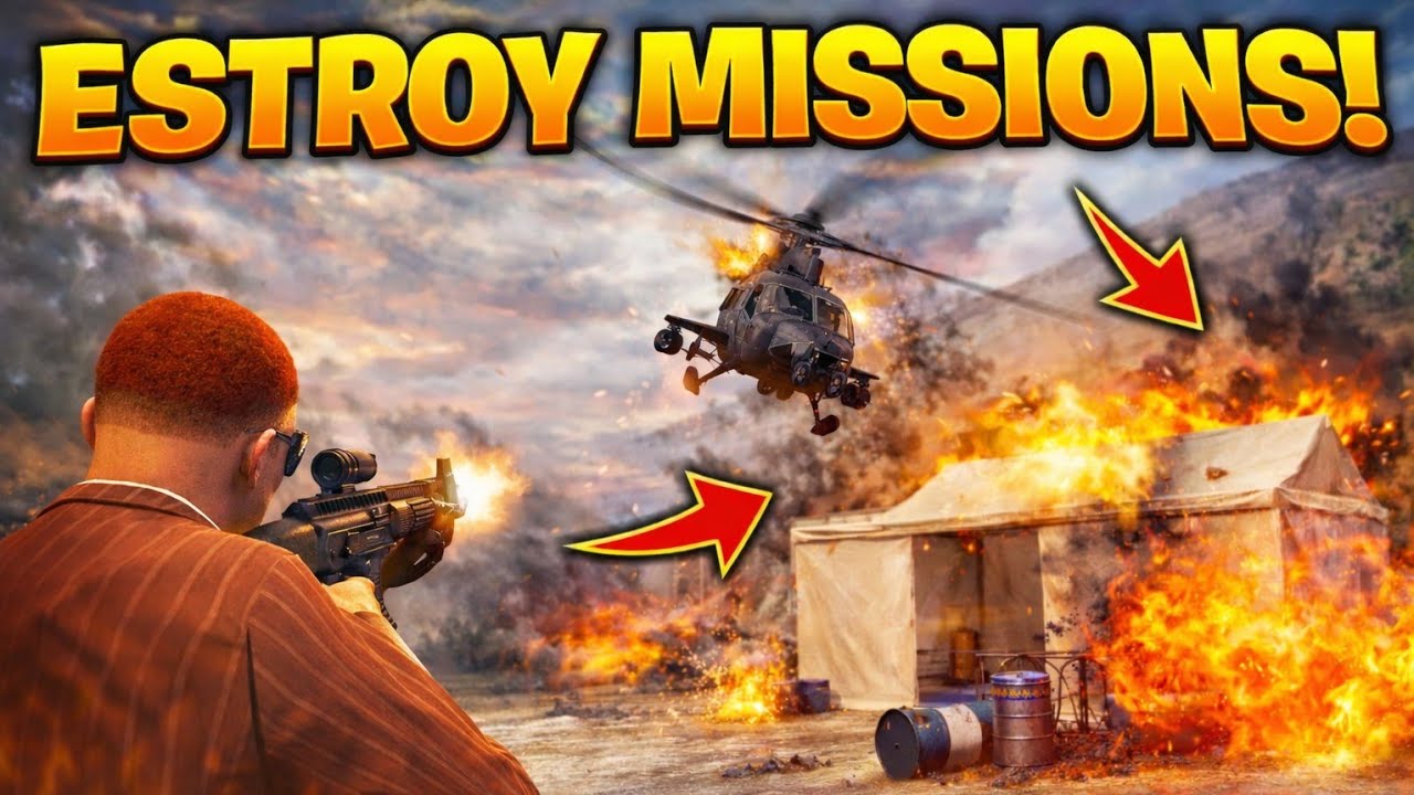 ESTROY MISSIONS | GTA V GAMEPLAY #37