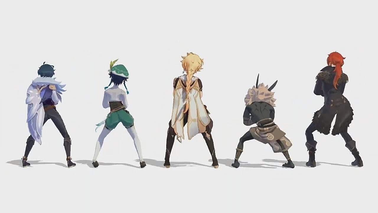 [ Genshin Impact MMD ] bla bla bla ( Male ver. )