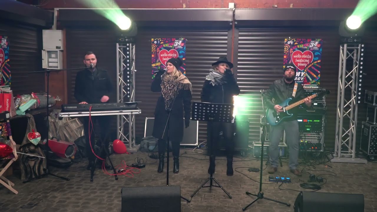 WOŚP 2026 w Godów - koncert Zespołu TOMIX - kilka piosenek z godzinnego występu.